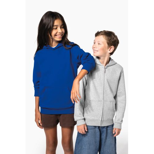 Sweat-shirt recyclé zippé à capuche enfant - 9