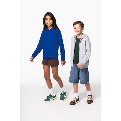 Sweat-shirt recyclé zippé à capuche enfant - 12