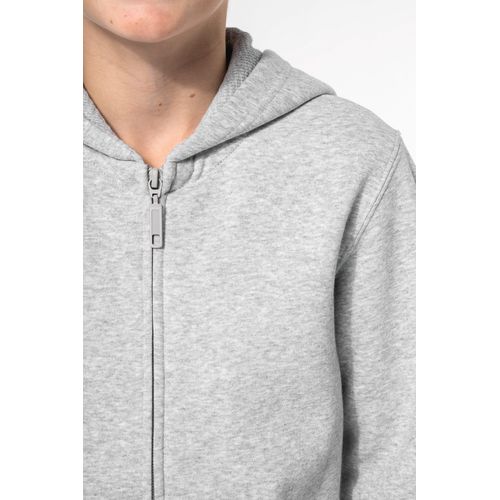 Sweat-shirt recyclé zippé à capuche enfant - 5