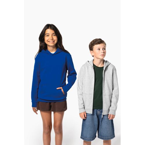 Sweat-shirt recyclé zippé à capuche enfant - 11