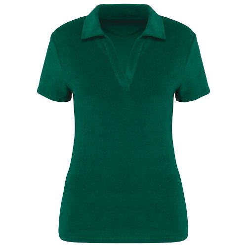 Polo ecorresponsable de rizo mujer