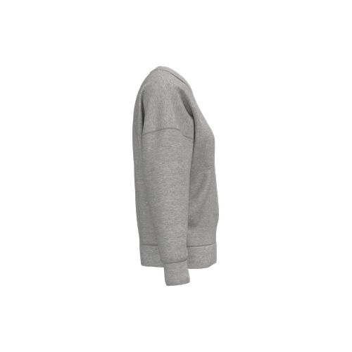 Sudadera ecorresponsable cuello redondo hombros caídos mujer