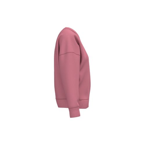 Sudadera ecorresponsable cuello redondo hombros caídos mujer