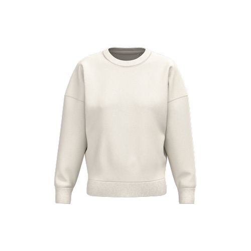 Sudadera ecorresponsable cuello redondo hombros caídos mujer