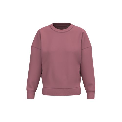 Sweat-shirt écoresponsable à col rond à épaules tombantes femme - 9