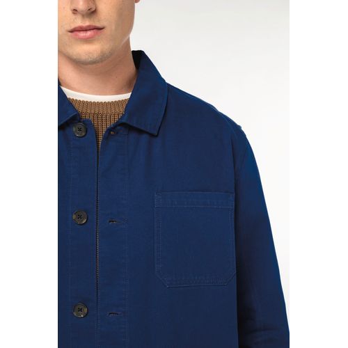 Veste worker écoresponsable délavée unisexe thumbnail 6