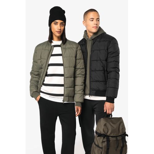 Veste matelassée écoresponsable à col teddy unisexe - 1