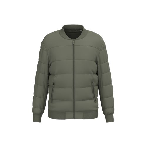 Veste matelassée écoresponsable à col teddy unisexe
