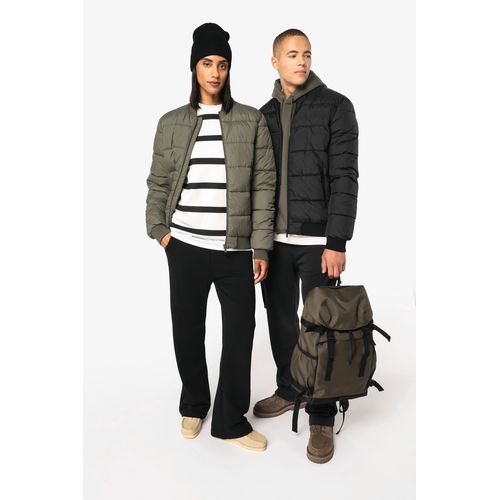 Veste matelassée écoresponsable à col teddy unisexe