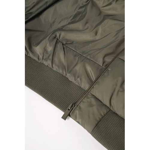 Veste matelassée écoresponsable à col teddy unisexe