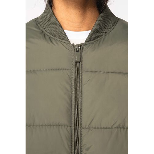 Veste matelassée écoresponsable à col teddy unisexe