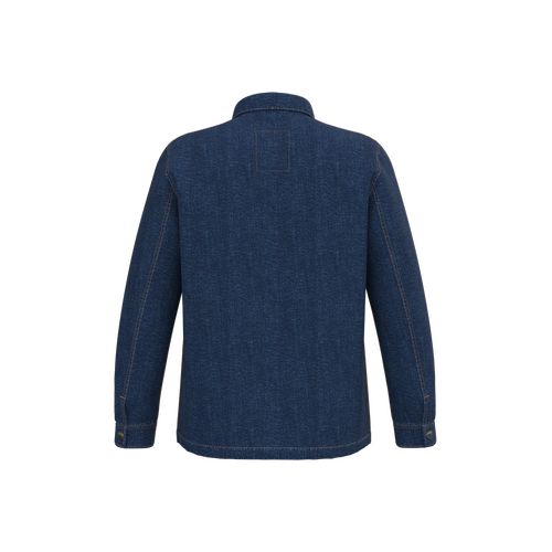 Veste en jean écoresponsable à épaules tombantes unisexe - 12