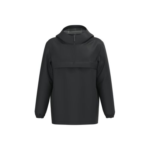 Veste coupe-vent imperméable écoresponsable quart zip unisexe - 9