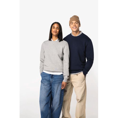 Sweat-shirt écoresponsable à col rond unisexe