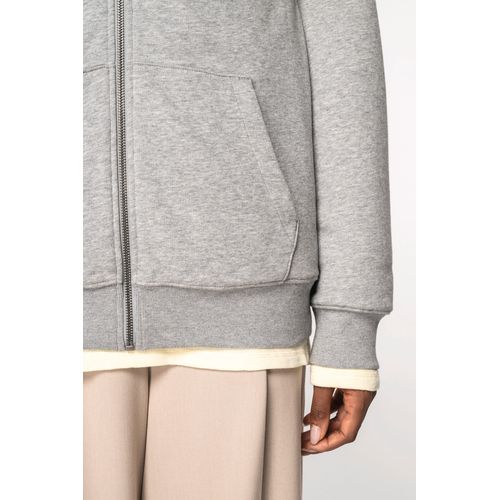 Sweat-shirt écoresponsable zippé doublé en sherpa unisexe - 9