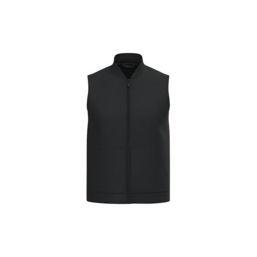 Bodywarmer rembourré en sergé écoresponsable à col teddy unisexe - 12