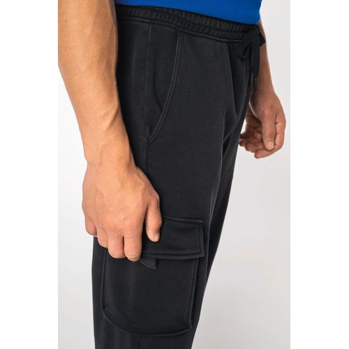 Pantalon cargo écoresponsable délavé French Terry homme thumbnail 6