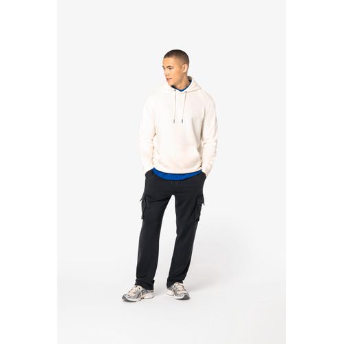 Pantalon cargo écoresponsable délavé French Terry homme