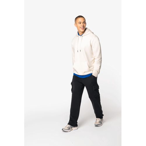 Pantalon cargo écoresponsable délavé French Terry homme