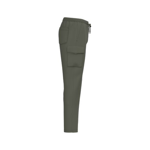 Pantalon cargo écoresponsable délavé French Terry homme