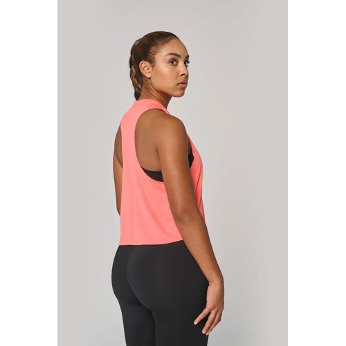 Débardeur crop Triblend femme - 2