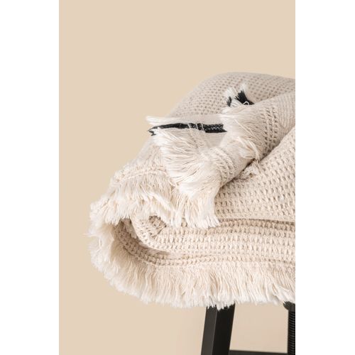 Plaid nid d'abeille