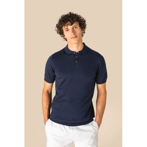 Polo écoresponsable en maille homme - 1