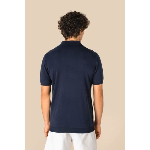 Polo écoresponsable en maille homme - 4