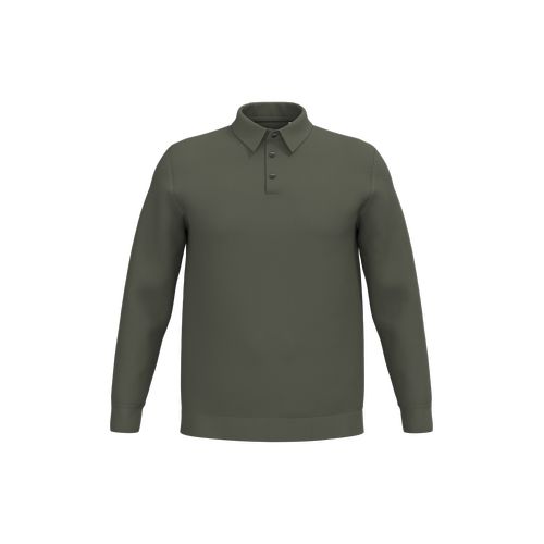 Polo ecorresponsable manga larga hombre