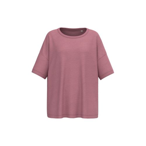 T-shirt écoresponsable slub oversize femme - 9
