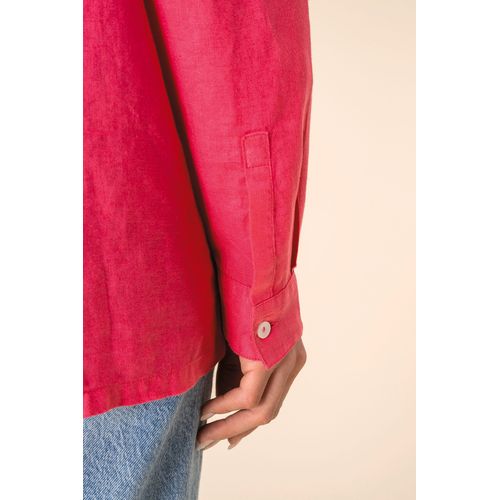 Chemise oversize en lin femme thumbnail 7