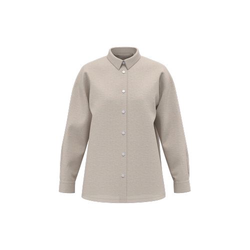 Chemise oversize en lin femme - 9