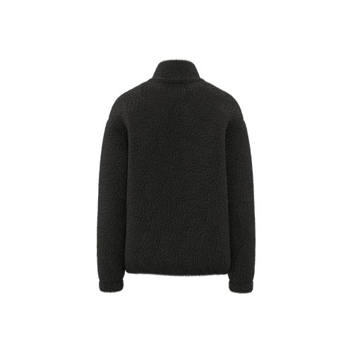 Sweat-shirt zippé à épaules tombantes en sherpa unisexe thumbnail 10