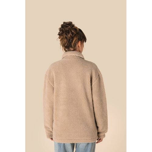 Surchemise à épaules tombantes en sherpa unisexe - 6