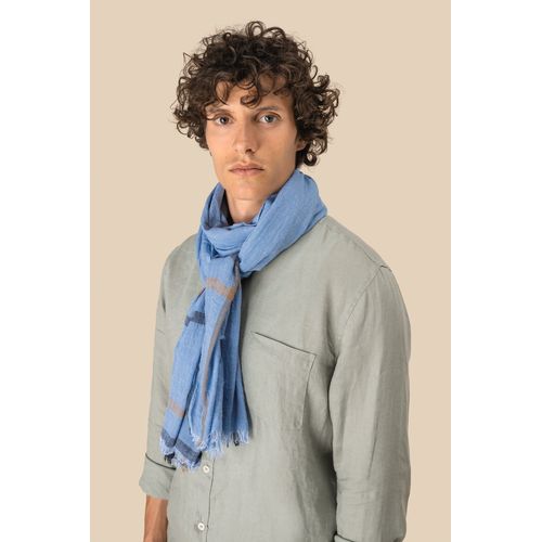 Chèche à rayures unisexe - 1