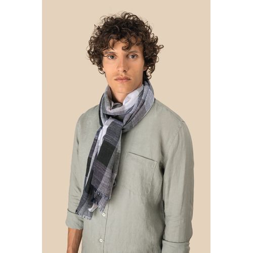 Chèche à carreaux unisexe - 1