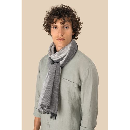 Chèche à rayures unisexe - 1