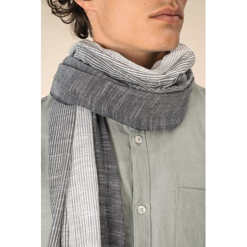 Chèche à rayures unisexe - 3