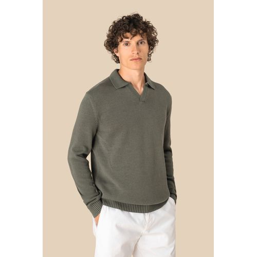Pull homme à col polo - 1