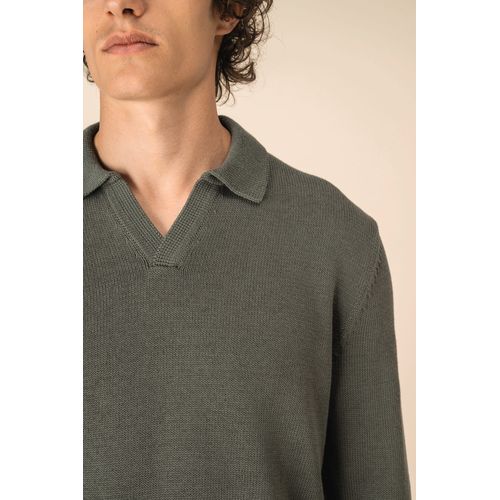 Pull homme à col polo thumbnail 6