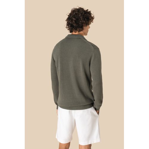 Pull homme à col polo - 4