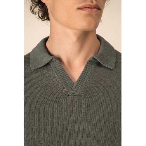 Pull homme à col polo - 5