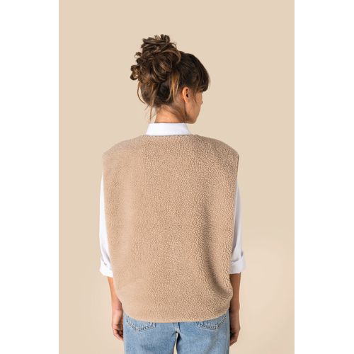 Veste sans manches en sherpa femme - 6