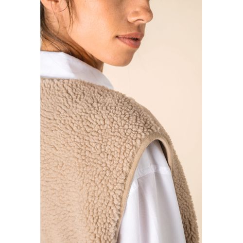 Veste sans manches en sherpa femme - 8