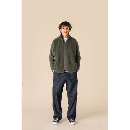 Veste sans manches en sherpa homme - 2