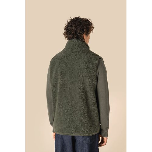 Veste sans manches en sherpa homme - 5