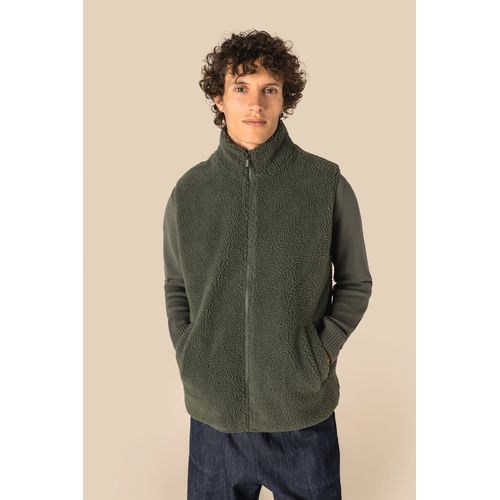 Veste sans manches en sherpa homme - 1