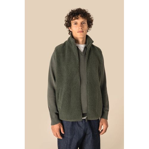 Veste sans manches en sherpa homme - 4