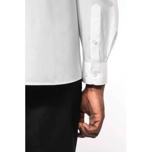 Chemise popeline polycoton sans poche entretien facile homme - 19