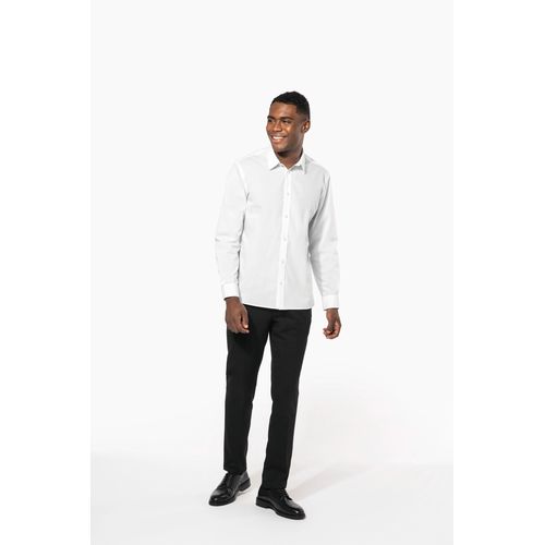 Chemise popeline polycoton sans poche entretien facile homme - 16